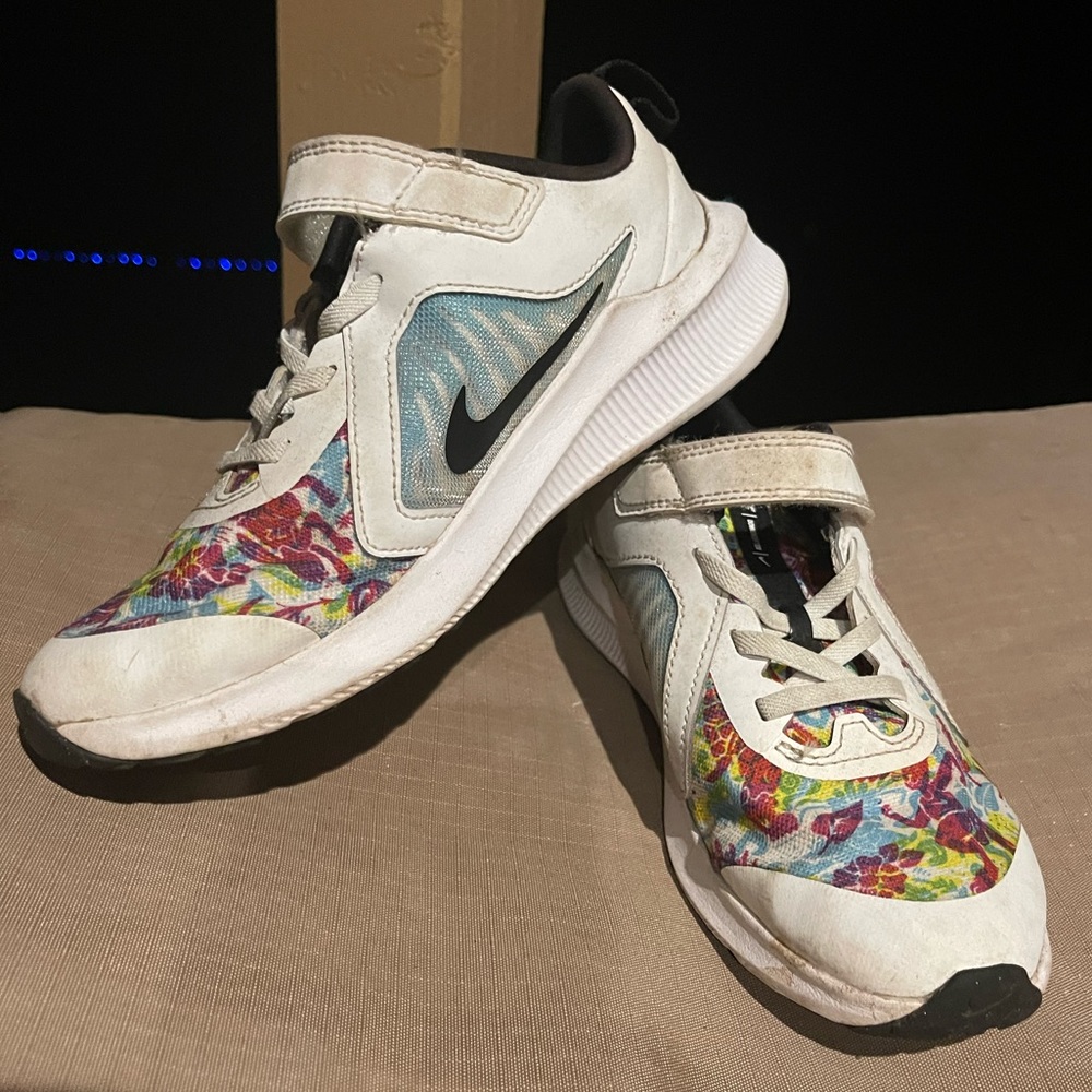 Nike multi color sneakers for girls